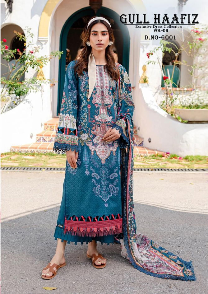 Gull Haafiz Vol 6 By Nand Gopal Cotton Pakistani Dress Material Wholesale Shop In Surat
